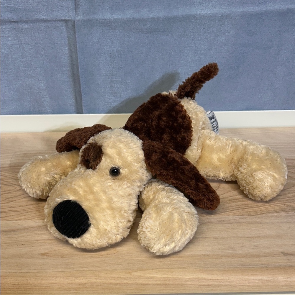 Russ DROOZY Plush Dog Toy - Brown and Cream